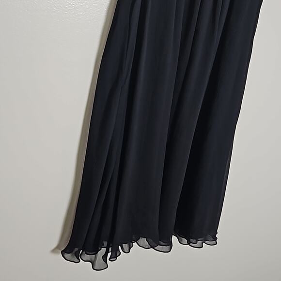 EUC Express Strappy Beaded V Neck Slip Dress Sz Medium - Picture 10 of 12